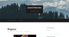 Desktop Screenshot of ghostwoods.com